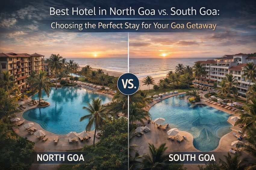 Best Hotel in North Goa vs. South Goa: Choosing the Perfect Stay for Your Goa Getaway
